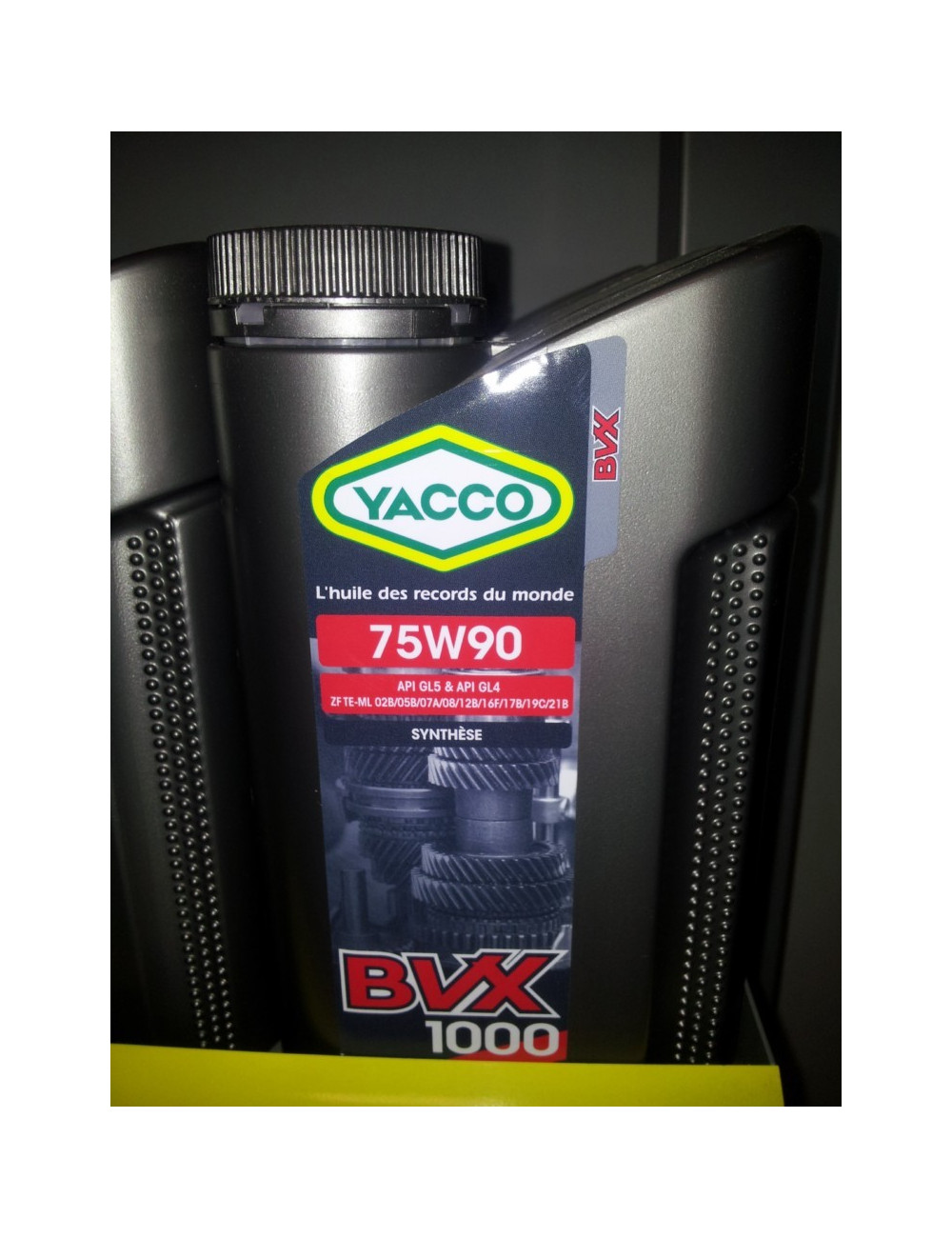 HUILE TRANSMISSION YACCO 80W90