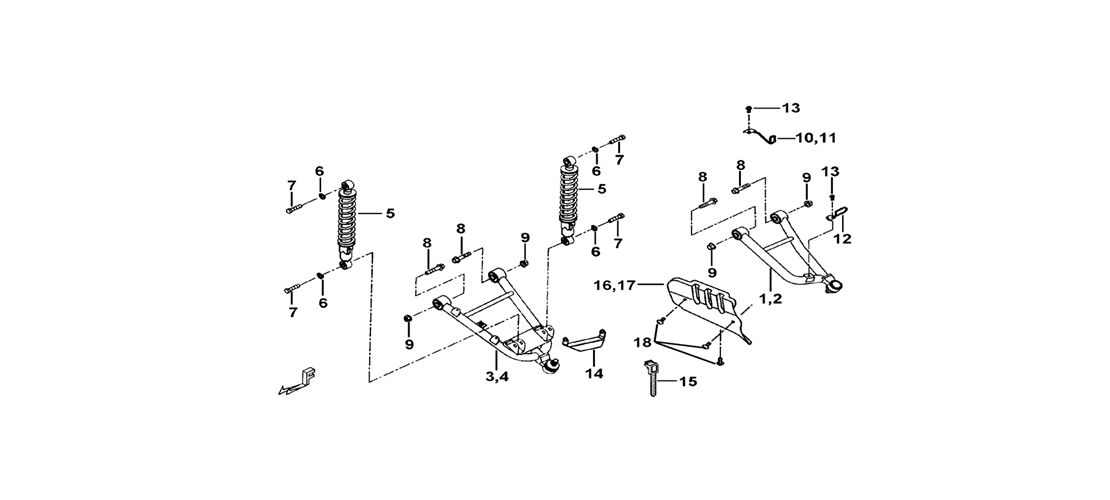 SUSPENSION AVANT TARGET