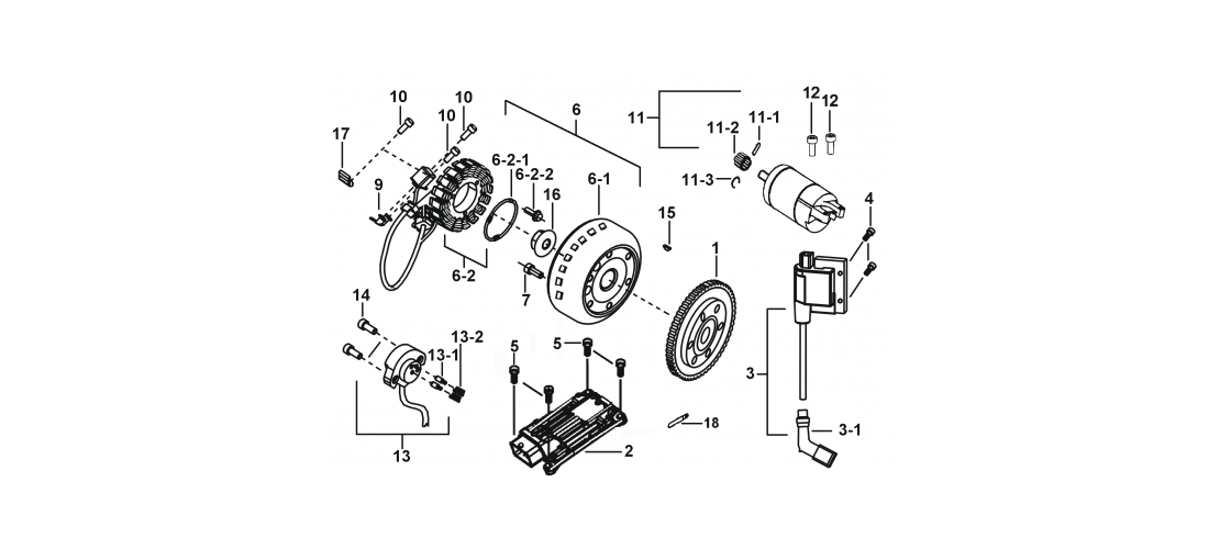 DISPOSITIF ELECTRIQUE TGB INJECTION