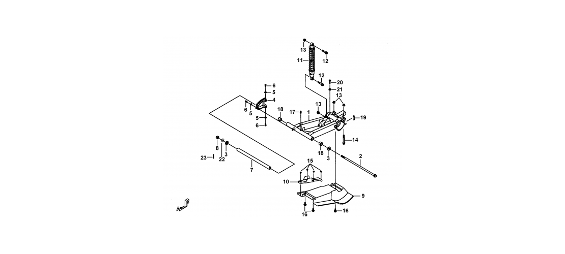 BRAS OSCILLANT AR 250/325