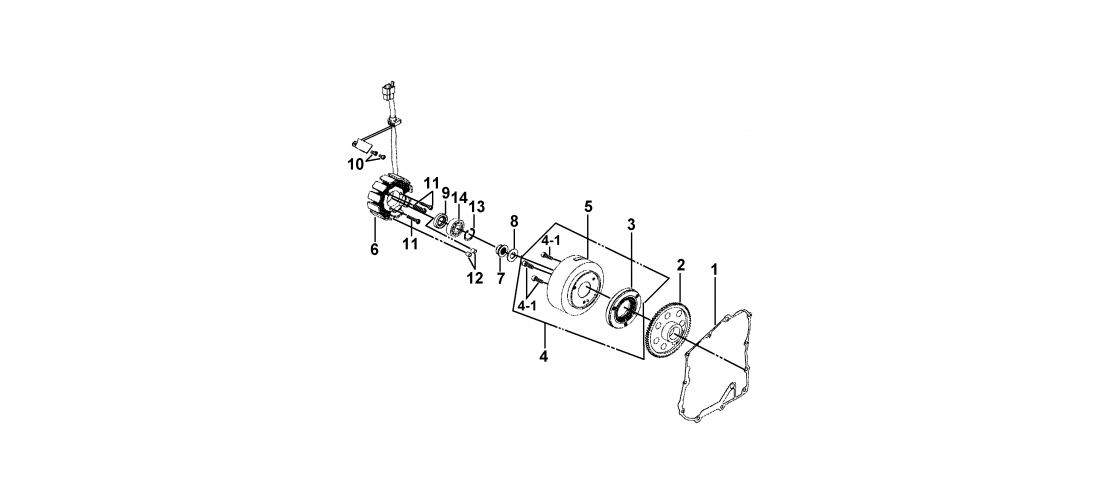 STATOR / ROTOR / ALLUMAGE