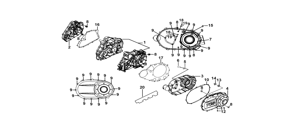 CARTER MOTEUR