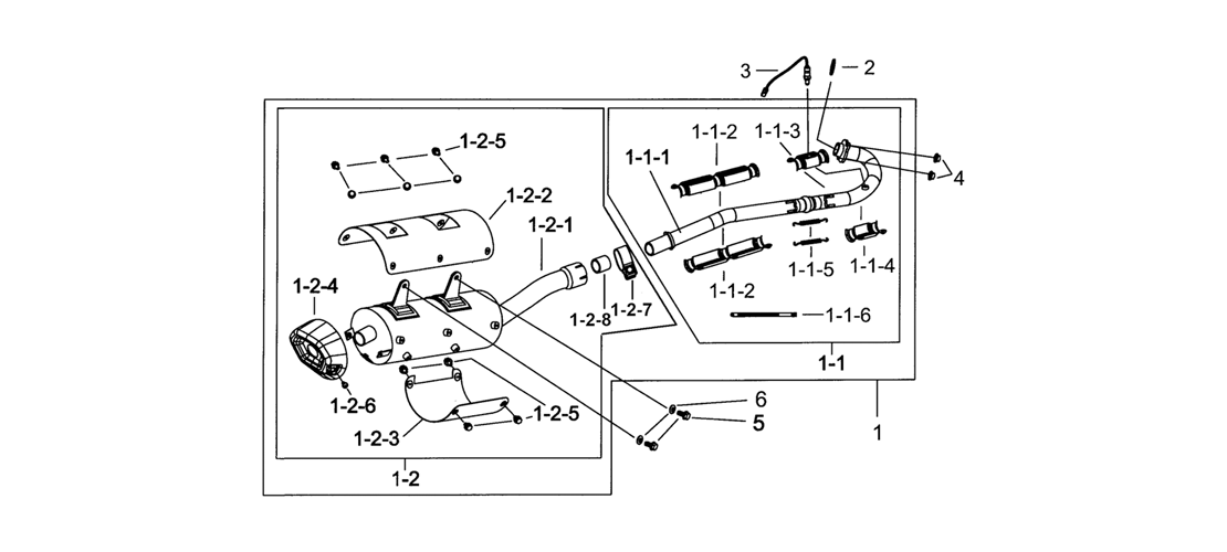 ENSEMBLE ECHAPPEMENT