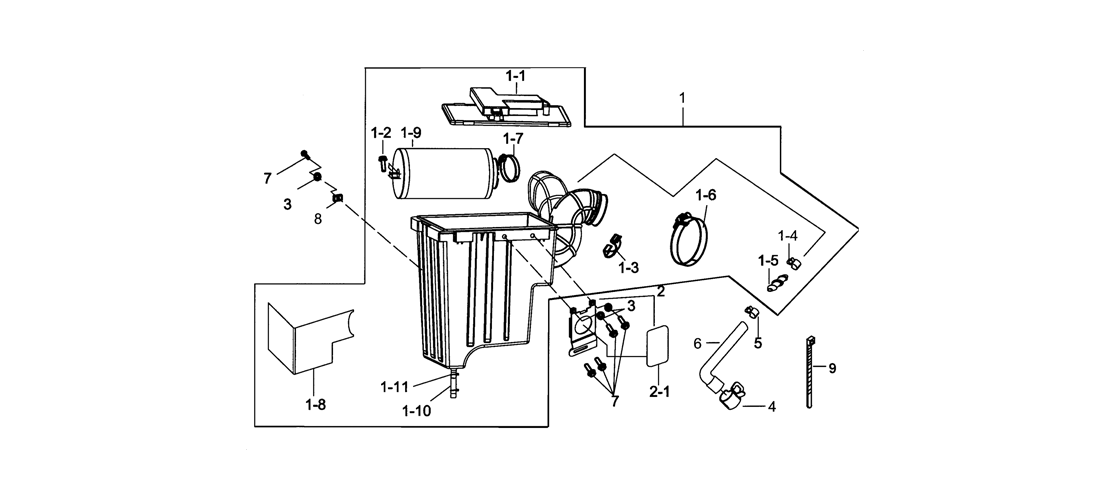 ENSEMBLE FILTRE A AIR