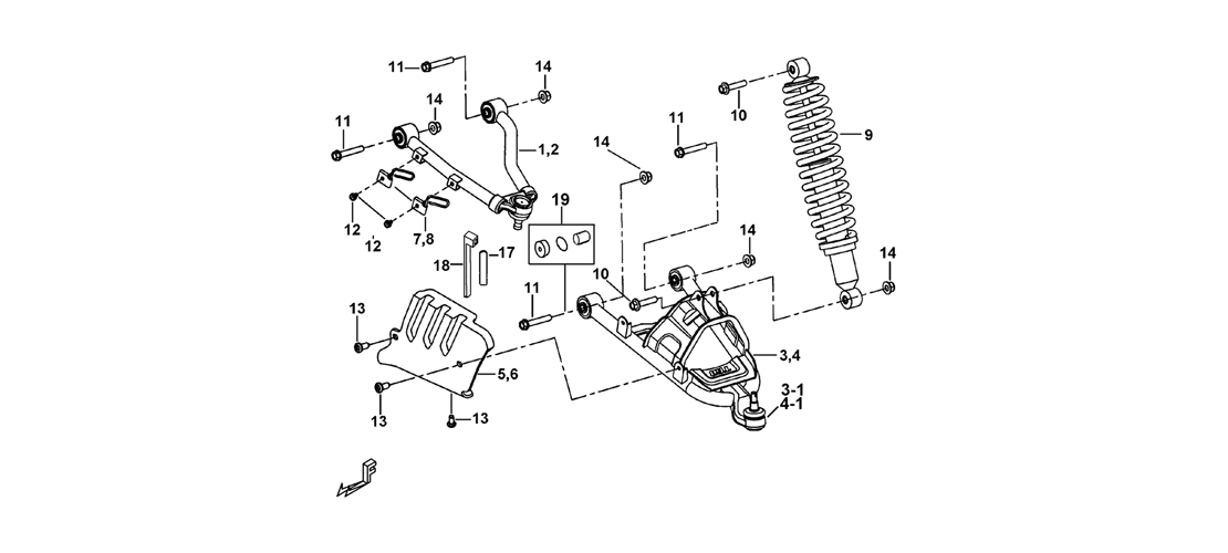 SUSPENSION AVANT