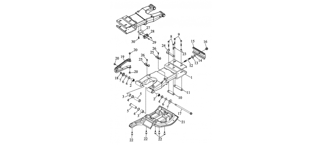 BRAS OSCILLANT