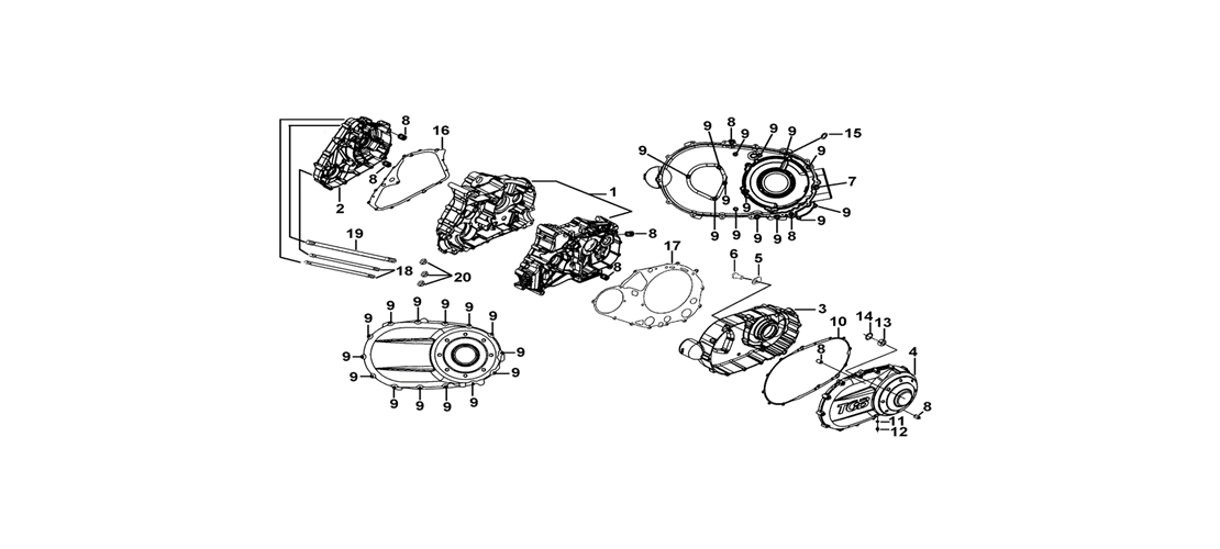 CARTER MOTEUR