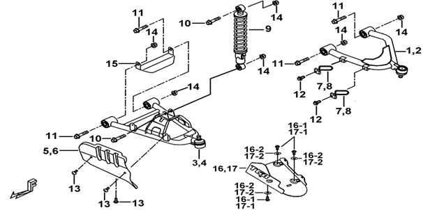 SUSPENSION AVANT