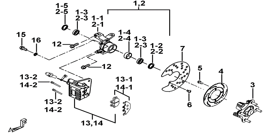 FUSEE ARTICULATION