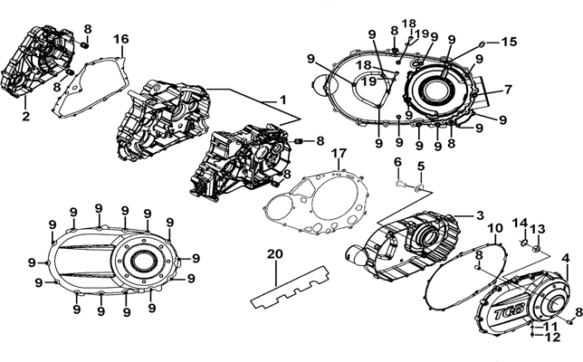 CARTER MOTEUR