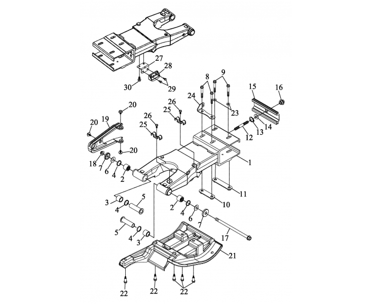 BRAS OSCILLANT