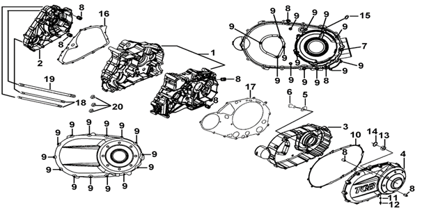 CARTER MOTEUR